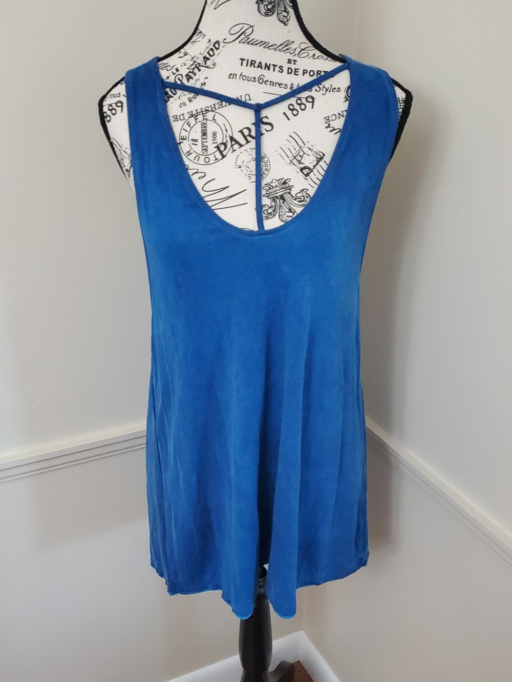 Free People We The Free Blue Tank Top